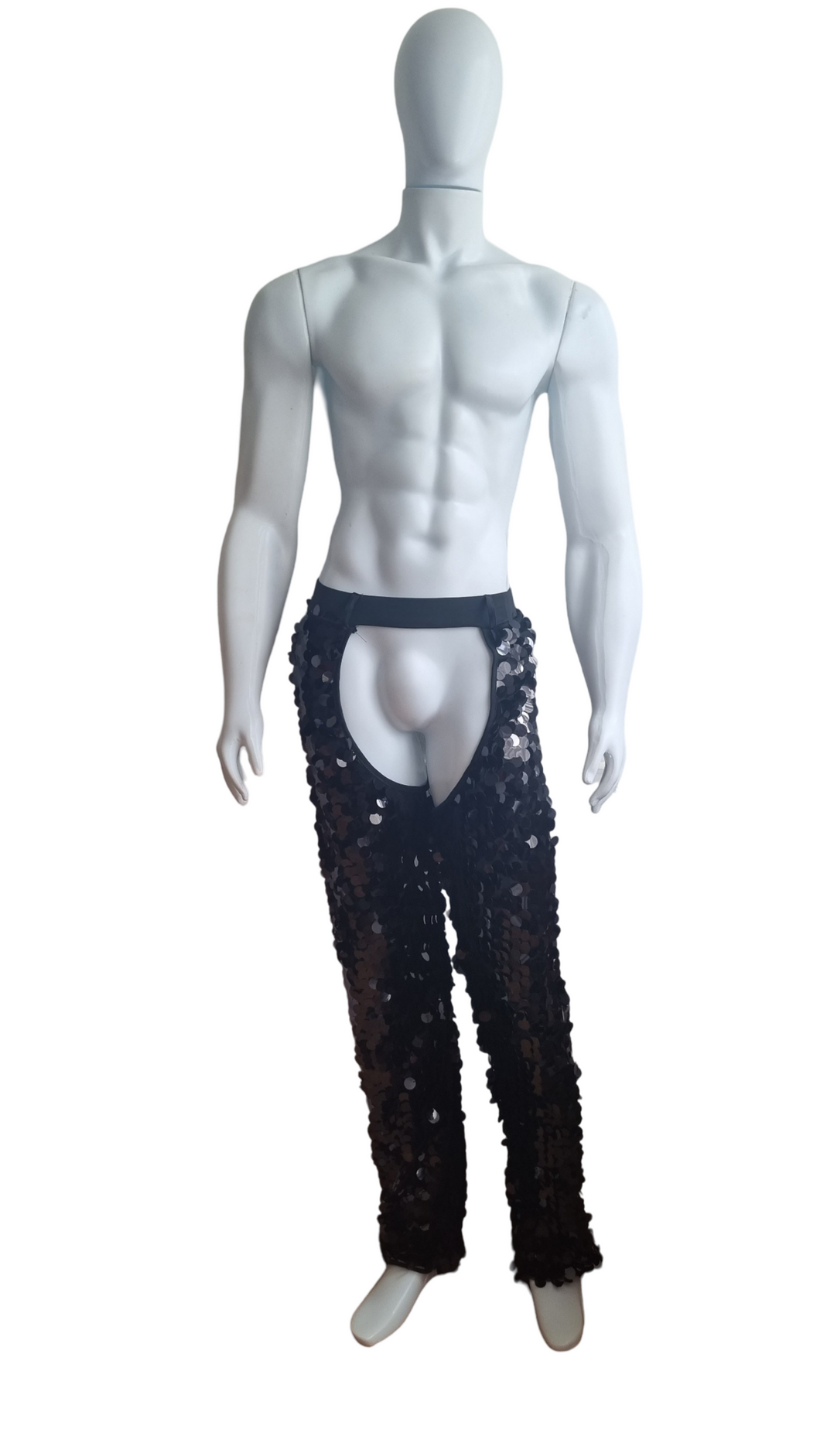 Calça paetê cowboy