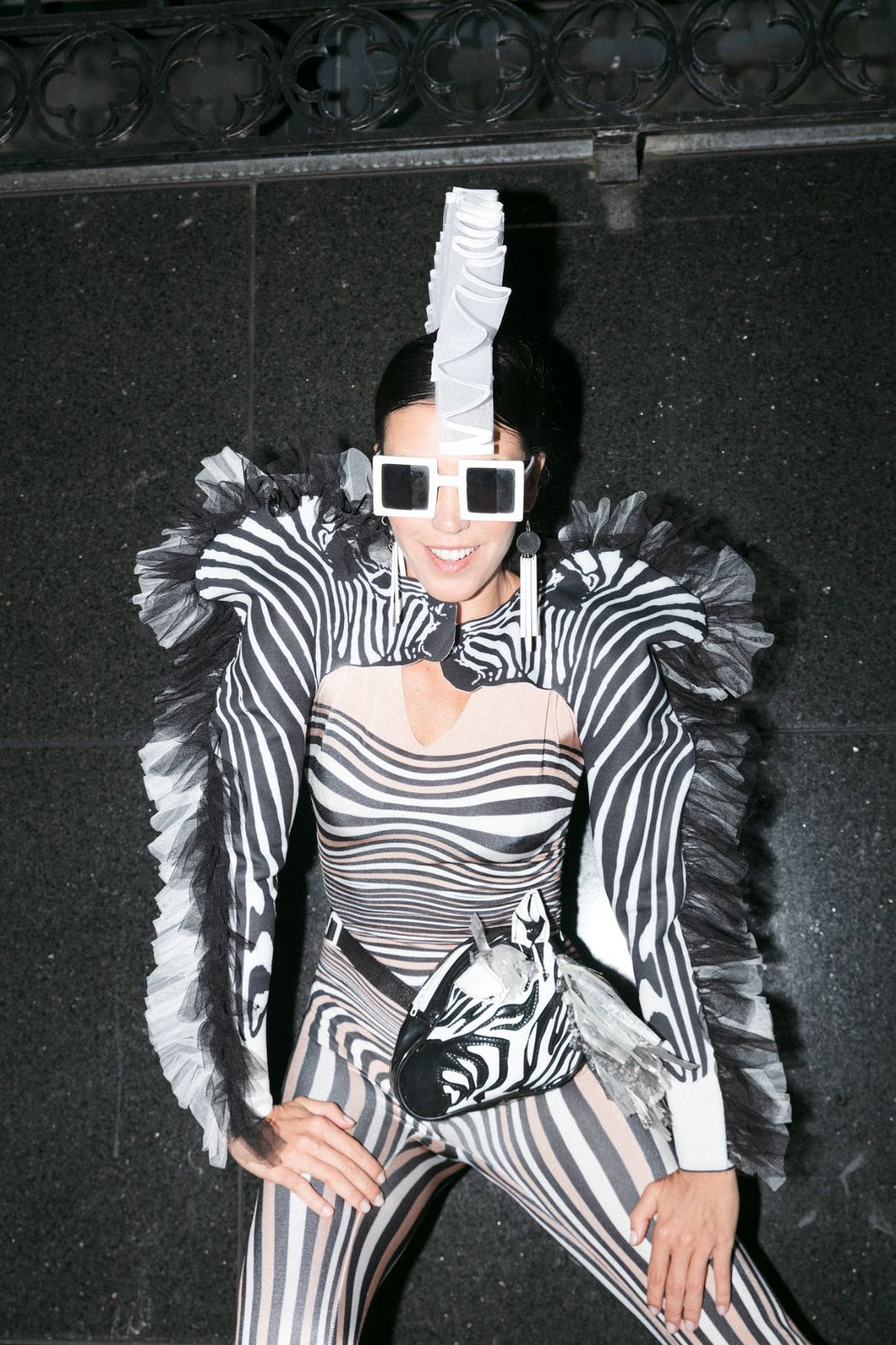 Macacão zebra