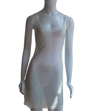 Carregar imagem no visualizador da galeria, Vestido malha elastano e pedras
